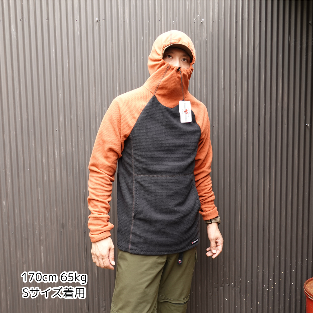 LightHeart Gear(ライトハートギア) Microgrid Fleece Hoody（マイクロ 