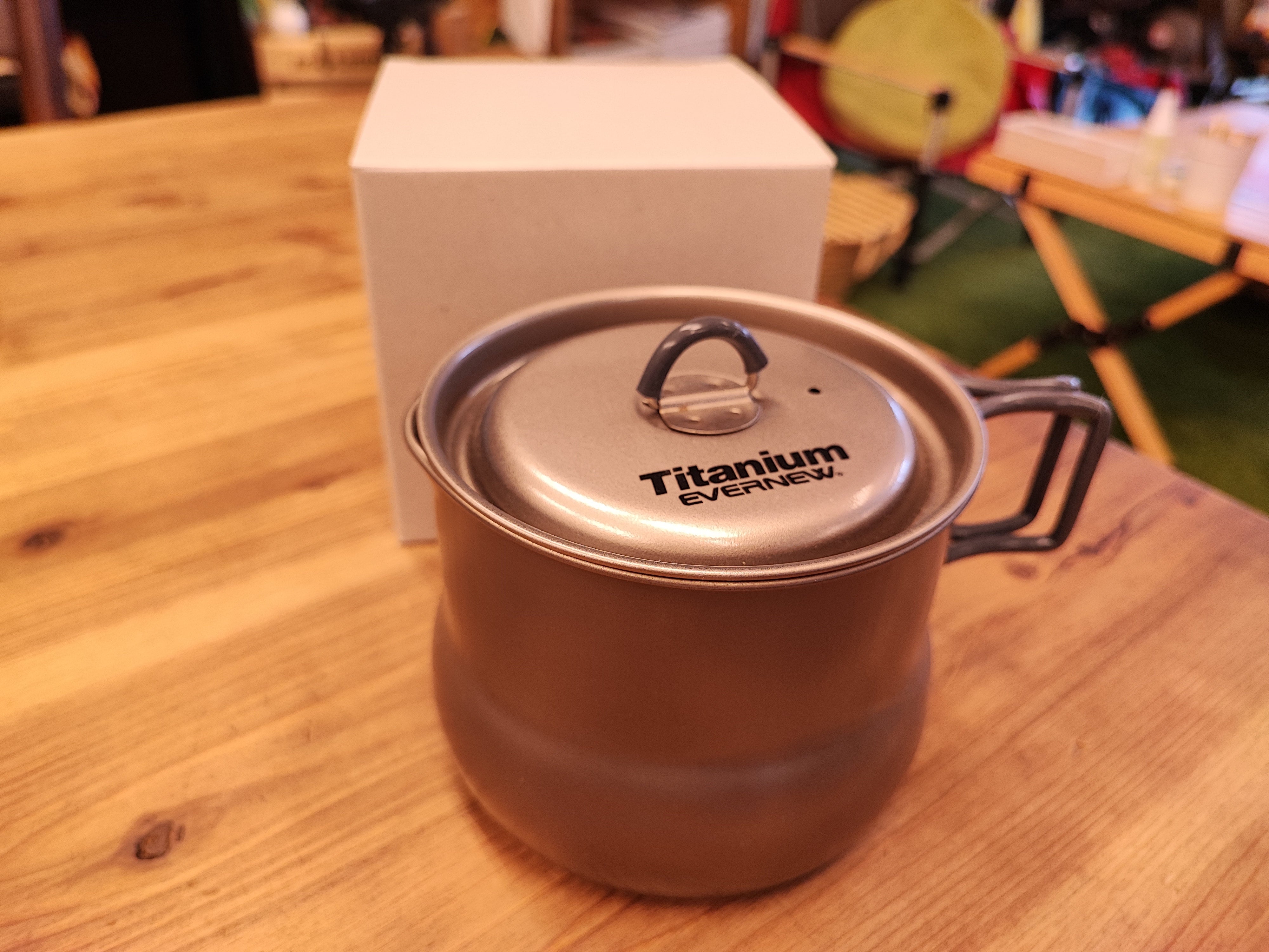 エバニュー Ti Tea pot 800 チタン ティーポット | 田中商店