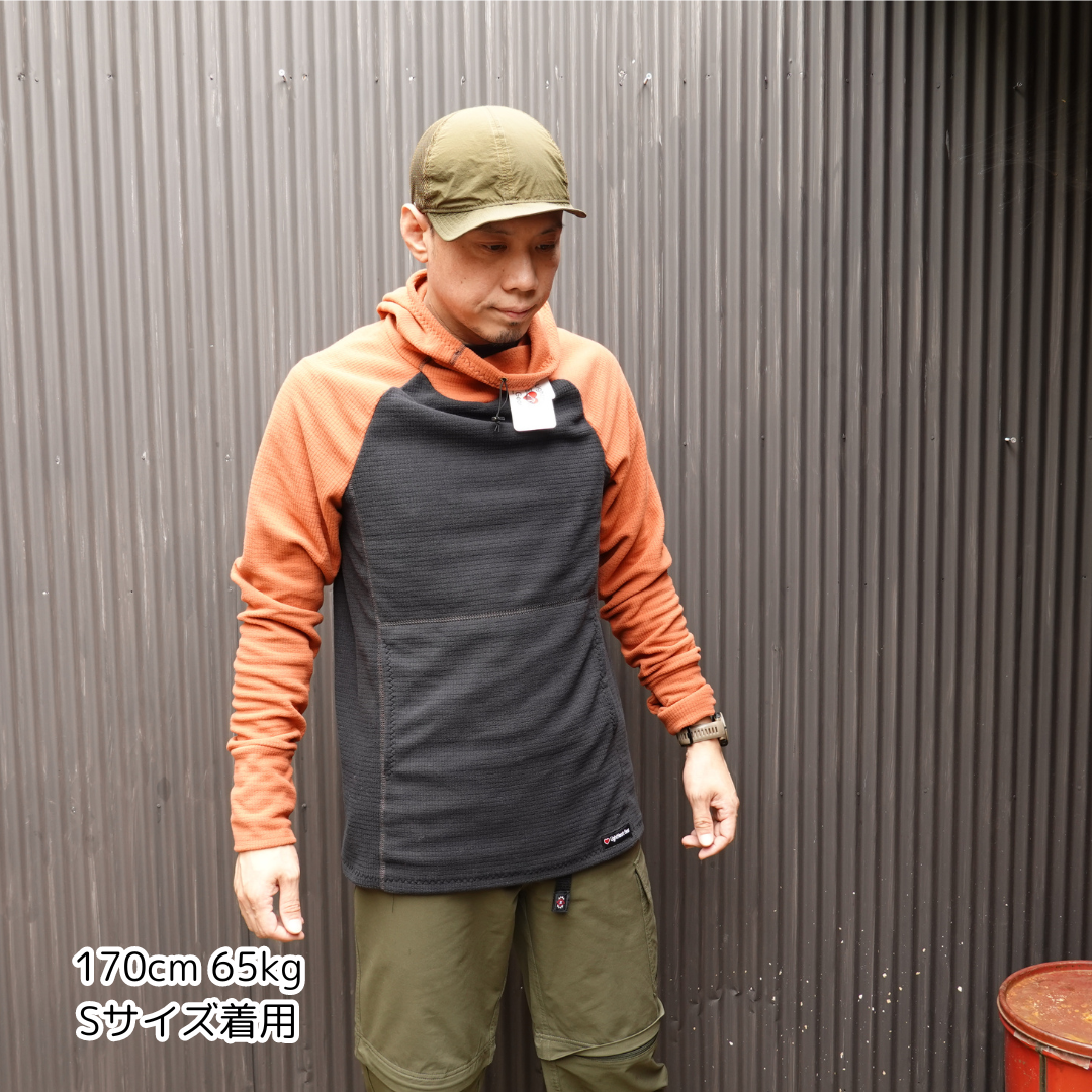 LightHeart Gear(ライトハートギア) Microgrid Fleece Hoody（マイクロ 