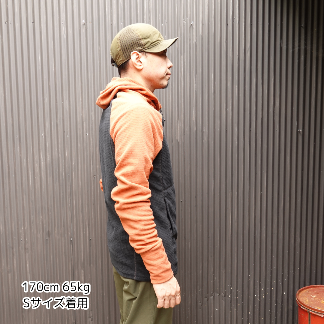 LightHeart Gear(ライトハートギア) Microgrid Fleece Hoody（マイクロ 