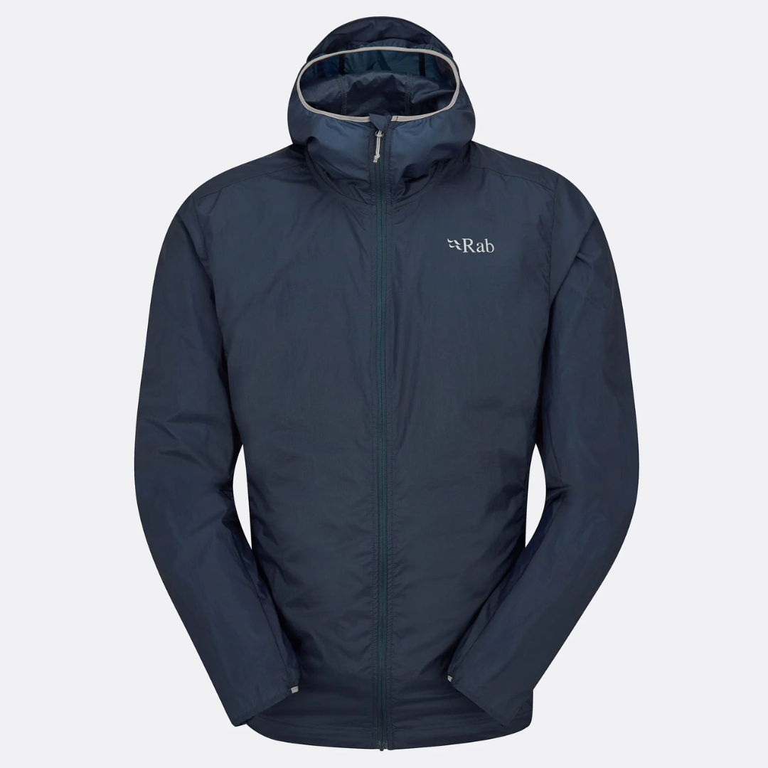 Rab バイタルフーディ　ライトナイロンジャケット 青 rab vital hoody バイタル フーディ― | 田中商店